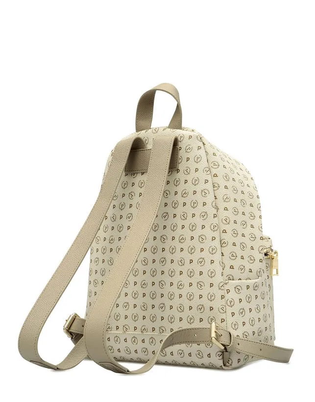 Zaino Pollini Heritage Avorio con dettagli Ghiaccio TE8412PP03Q1110A, foto 3 di 5