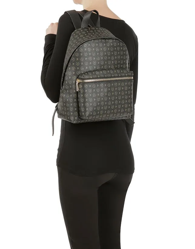 Zaino Pollini Heritage Nero con dettagli Neri TE8412PP03Q1100A, foto 5 di 5