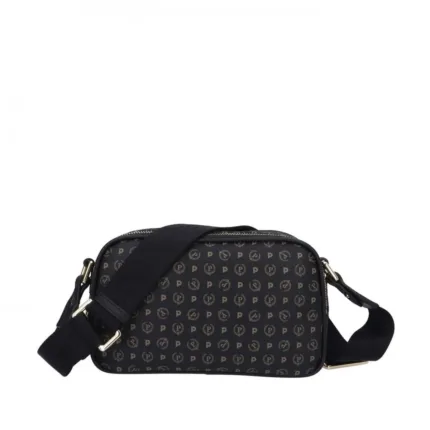 Tracolla Pollini Heritage Donna Nera con dettagli Neri art. TE8467PP0DQ1100A