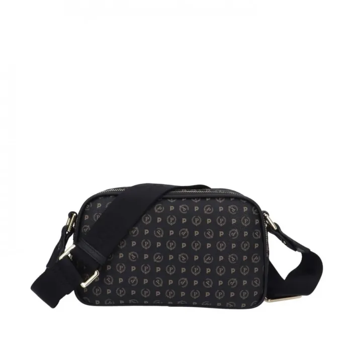 Tracolla Pollini Heritage Donna Nera con dettagli Neri art. TE8467PP0DQ1100A, foto 1 di 3