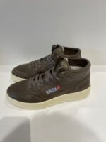 Sneakers Alta Autry Donna in pelle di capra Verde art. AUMW GG09 - immagine 2