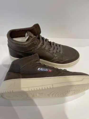 Sneakers Alta Autry Donna in pelle di capra Verde art. AUMW GG09, foto 3 di 3