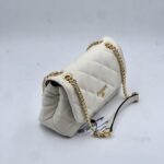 Borsa Pollini effetto Matalassè Bianca con doppio manico art. SC4501PP0GSB0110 - immagine 2