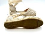 Espadrilles Valenciana Manebi con lacci in Cotone Crochet Natural Macramè - immagine 5