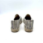 Espadrilles Uomo Stripped Jute flat portofino Manebi in Juta Naturale e Strisce Blu - immagine 4