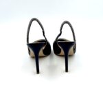 Decolletè Gioiello Ninalilou in nappa Blu con dettaglio Swaroski e tacco 9 cm art 331230L9 - immagine 4