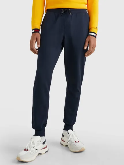 Pantolone Tuta Joggers Uomo Tommy Hilfiger Blu cod MW0MW24521DW5