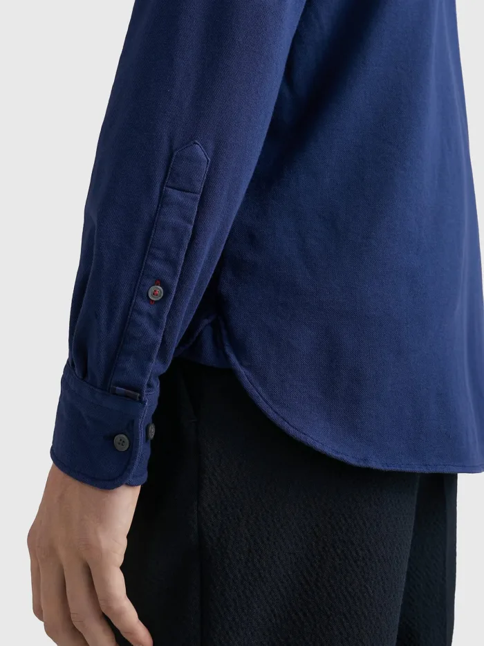 Camicia Tommy Hilfiger in pique Blu art. MW0MW28331DY4, foto 5 di 5