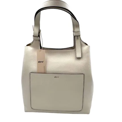 Borsa a Spalla Abro Avorio art. GAIA cod. 030242-43