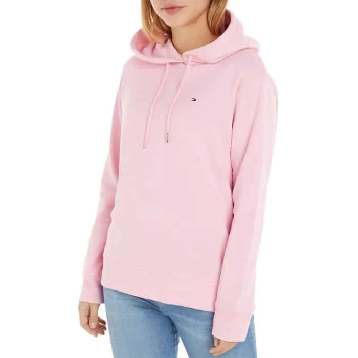 Felpa con Cappuccio Donna Tommy Hilfiger Rosa cod WW0WW32206TOL, foto 1 di 1