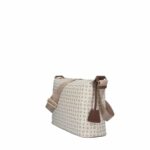 Borsa Pollini Tracolla Avorio con dettagli Marroni TE8400PP02Q11 - immagine 3