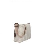 Borsa Pollini Tracolla Avorio con dettagli Marroni TE8400PP02Q11 - immagine 2