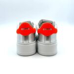 Sneakers Donna Crime in pelle Argentata con Spoiler Arancione art. 23450PP4.25 - immagine 4