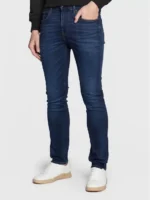 Jeans Uomo Tommy Hilfiger Slim Fit color Blu Scuro art. MW0MW29606 1BN