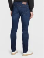 Jeans Uomo Tommy Hilfiger Slim Fit color Blu Scuro art. MW0MW29606 1BN - immagine 3