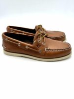 Mocassino da Barca Sperry Top Sider Uomo in Pelle Cuoio art. A/O Tan