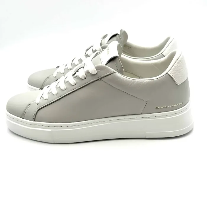 Sneakers Uomo Crime London in pelle Grigia con Spoiler Bianco mod. EXTRALIGHT art. 16805PP5.30, foto 5 di 5