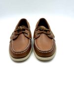 Mocassino da Barca Sperry Top Sider Uomo in Pelle Cuoio art. A/O Tan - immagine 2