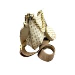 Tracolla Heritage Pollini Avorio con dettagli Ghiaccio TE8490PP0FQ1110A - immagine 2