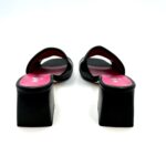 Sabot Mules Le Babe in pelle Matelassè Nera,tacco h. 6 cm  art. 4548 - immagine 4