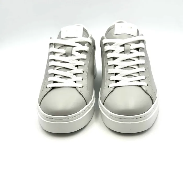 Sneakers Uomo Crime London in pelle Grigia con Spoiler Bianco mod. EXTRALIGHT art. 16805PP5.30, foto 4 di 5