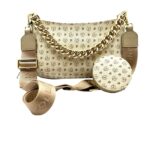 Tracolla Heritage Pollini Avorio con dettagli Ghiaccio TE8490PP0FQ1110A