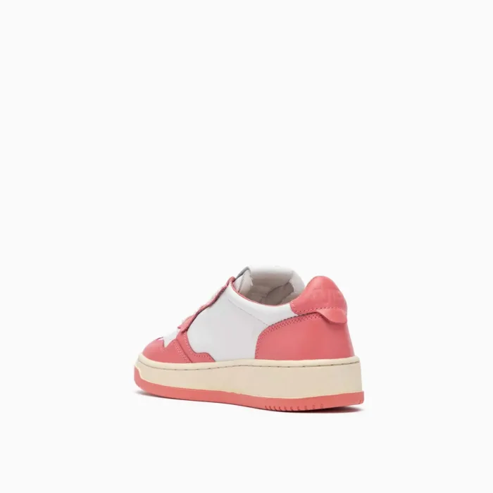 Sneakers Autry Donna Bicolor Bianca Lobster art. AULW WB22, foto 3 di 4