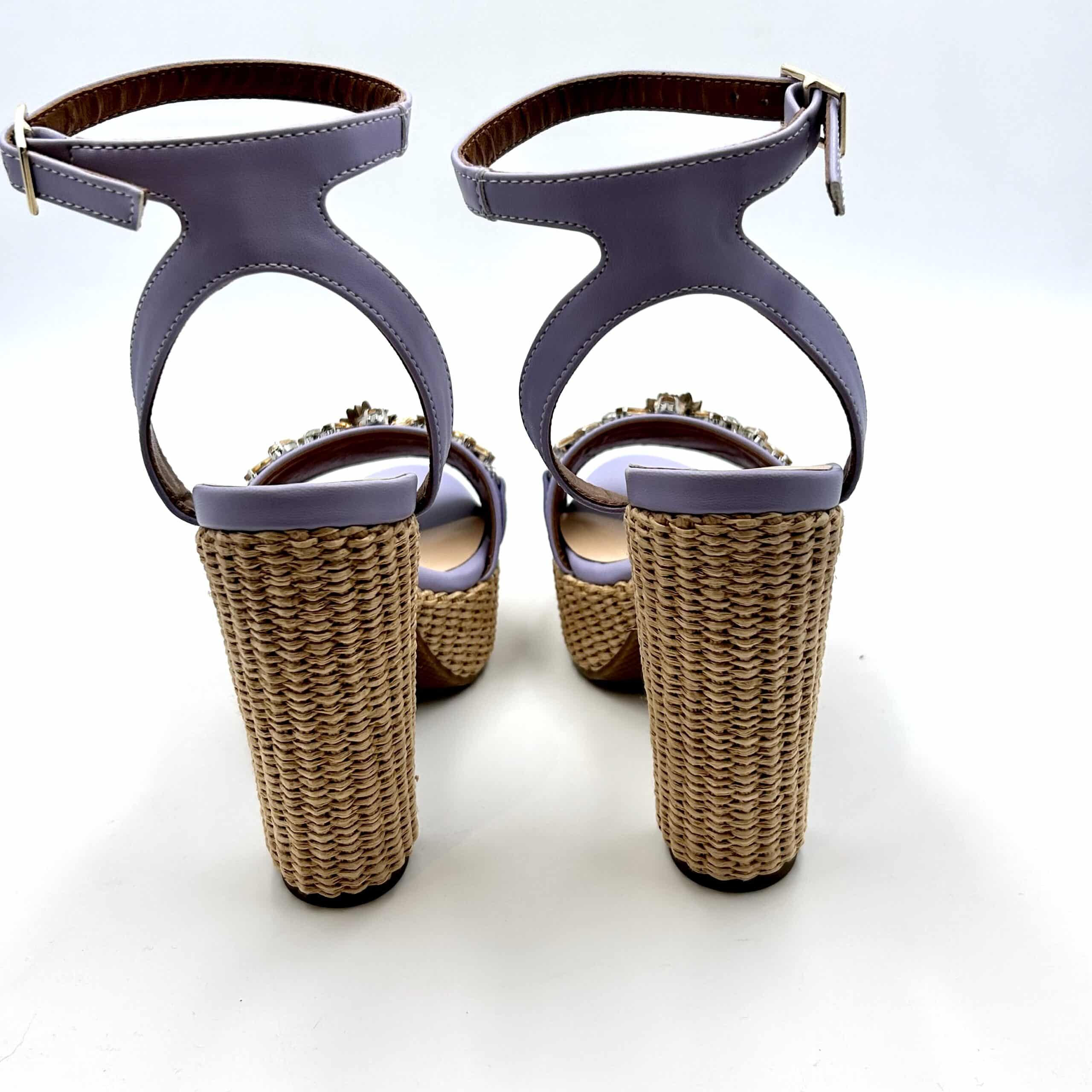 DREAM PAIRS Espadrillas da Donna con Punta Aperta Sandali Eleganti con Plateau Sandali con Zeppa Elastici con Cinturino alla Caviglia,Size 36 ,Beige,SDPW2202W-E