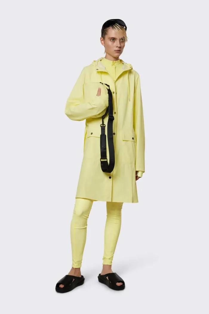 Impermeabile Donna Rains colore Straw CURVE W JACKET art. 18030, foto 5 di 5