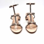 Sandalo Gioiello Ninalilou in nappa Cream tacco 5 cm art 331095B5 - immagine 2