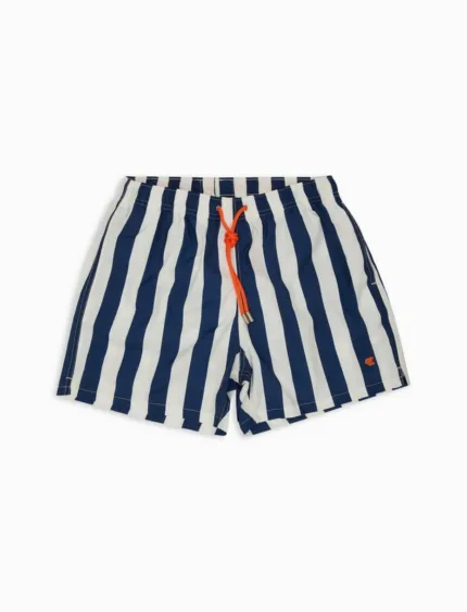 Costume uomo Gallo Riga Larga Bianca Blu Art AP512937 12035