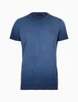 T-Shirt uomo Gallo In cotone Blu Tinto Capo Art AP513724 12613, foto 1 di 2