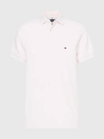 Polo Uomo Tommy Hilfiger 1985 Rosa Light Pink Regular Fit cod. MW0MW17770TOG