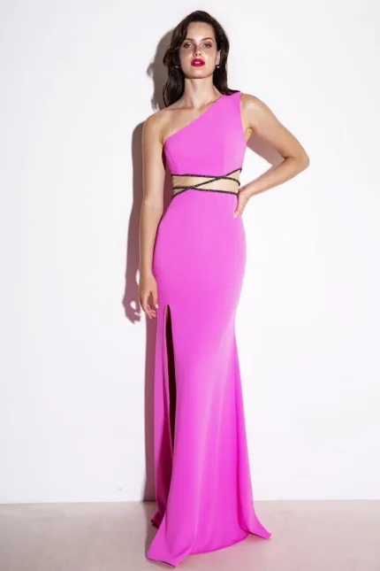 Abito da cerimonia Allure Evening Fucsia art. A4175