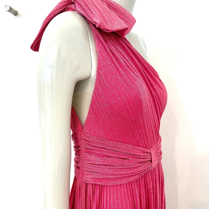Abito da cerimonia Allure Evening laminato Rosa art. A3870, foto 3 di 7