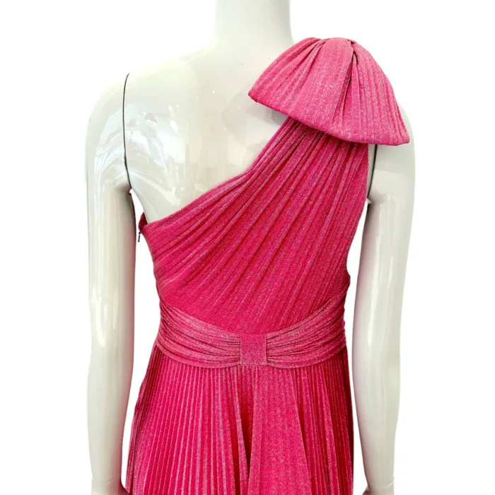Abito da cerimonia Allure Evening laminato Rosa art. A3870, foto 5 di 7
