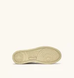 Sneakers Autry Donna in pelle Bianca con spoiler in camoscio Rosa art. AULW SL03 - immagine 4