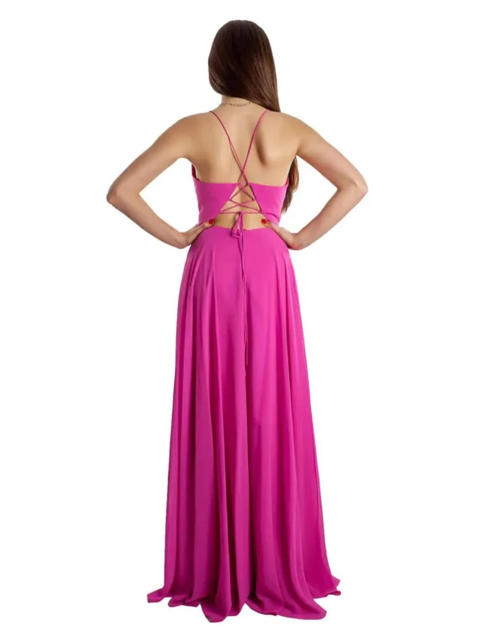 Abito da cerimonia Allure Evening Fucsia art. A3887, foto 2 di 2