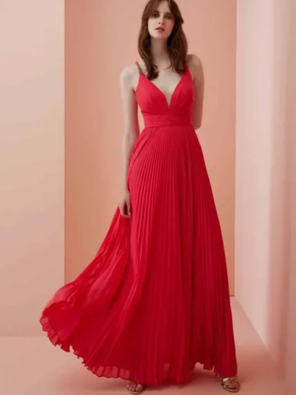 Abito da cerimonia Allure Evening Rosso art. A3803