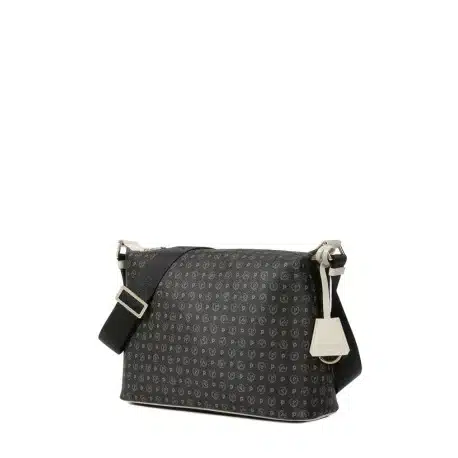 Borsa Pollini Tracolla Nera con dettagli Avorio TE8400PP02Q11, foto 2 di 3