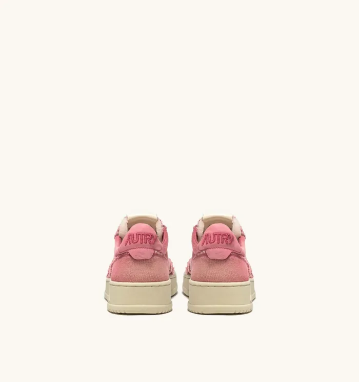 Sneakers Autry Donna Medalist in Denim Rosa art. AULW DC07, foto 3 di 6