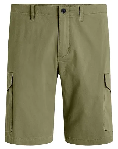 Bermuda con tasconi Uomo Tommy Hilfiger color Verde modello Harlem Cargo 1985 art. MW0MW23573 MSP