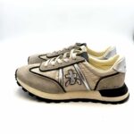Sneakers Premiata Donna in Camoscio Beige art. Johnlowd 6520 - immagine 2