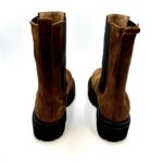 Stivaletto Beatles Anna f in Camoscio Cuoio con Fondo Gomma Commander art. 9715 - immagine 4