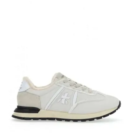 Sneakers Premiata Donna Tela Beige Imbottitura Interna art. Johnlowd 6056