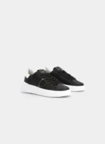 Sneakers Donna Philippe Model Temple Tres Nero Spoiler Bianco cod. BJLD V005 - immagine 3