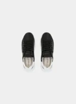 Sneakers Donna Philippe Model Temple Tres Nero Spoiler Bianco cod. BJLD V005 - immagine 4