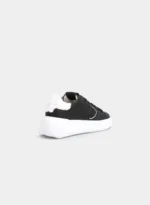 Sneakers Donna Philippe Model Temple Tres Nero Spoiler Bianco cod. BJLD V005 - immagine 2