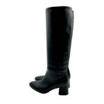 Stivale a tubo Anna f in Pelle Nera con Fondo Cuoio Antiscivolo Tacco 5cm art. 9788 - immagine 3