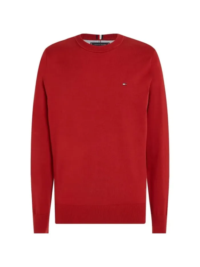 Maglione Girocollo Uomo Tommy Hilfiger Rosso art. MW0MW21316 XMP, foto 1 di 1